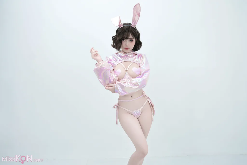 Coser@Bangni邦尼: 粉色兔兔 (102 photos)
