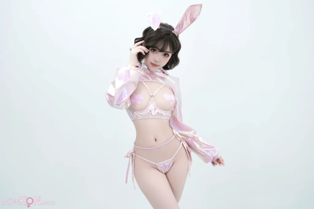 Coser@Bangni邦尼: 粉色兔兔 (102 photos)