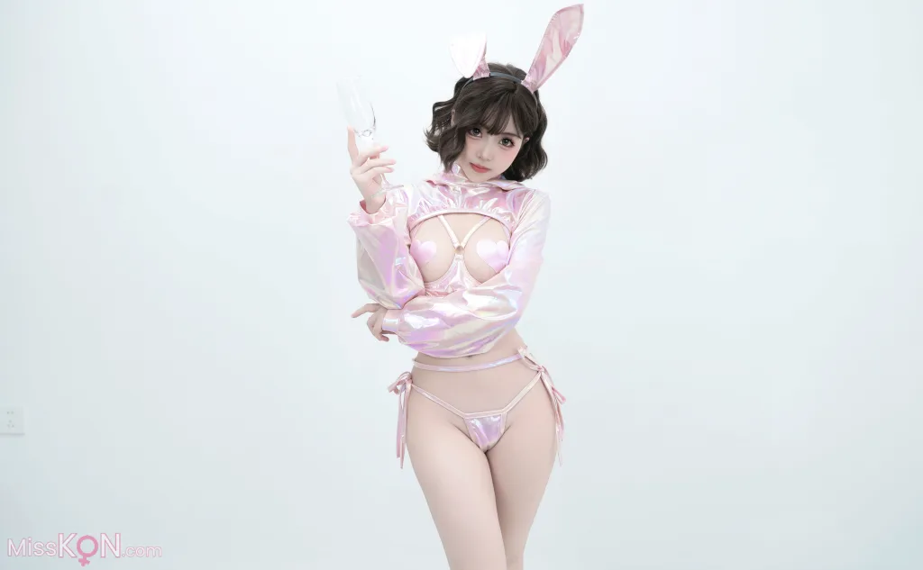Coser@Bangni邦尼: 粉色兔兔 (102 photos)