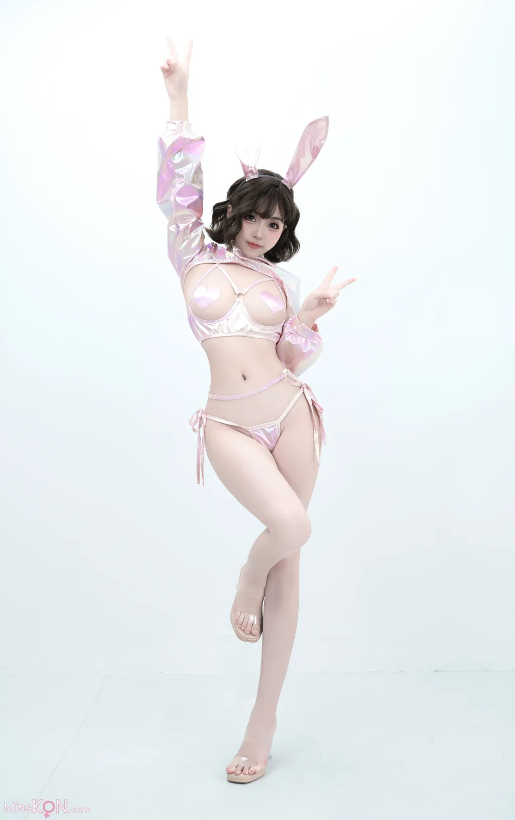 Coser@Bangni邦尼: 粉色兔兔 (102 photos)