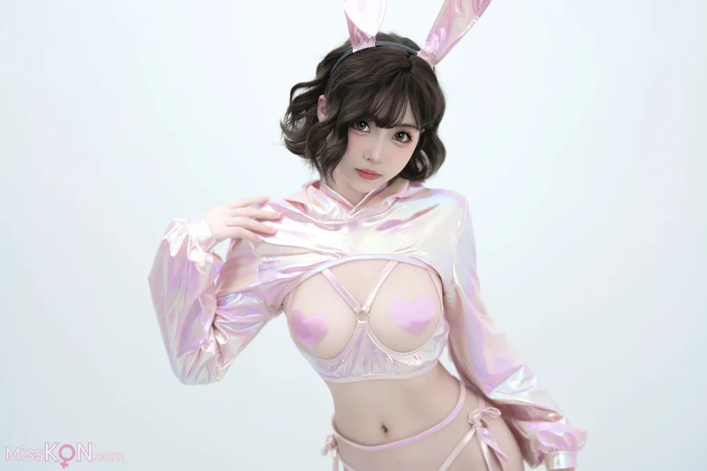 Coser@Bangni邦尼: 粉色兔兔 (102 photos)