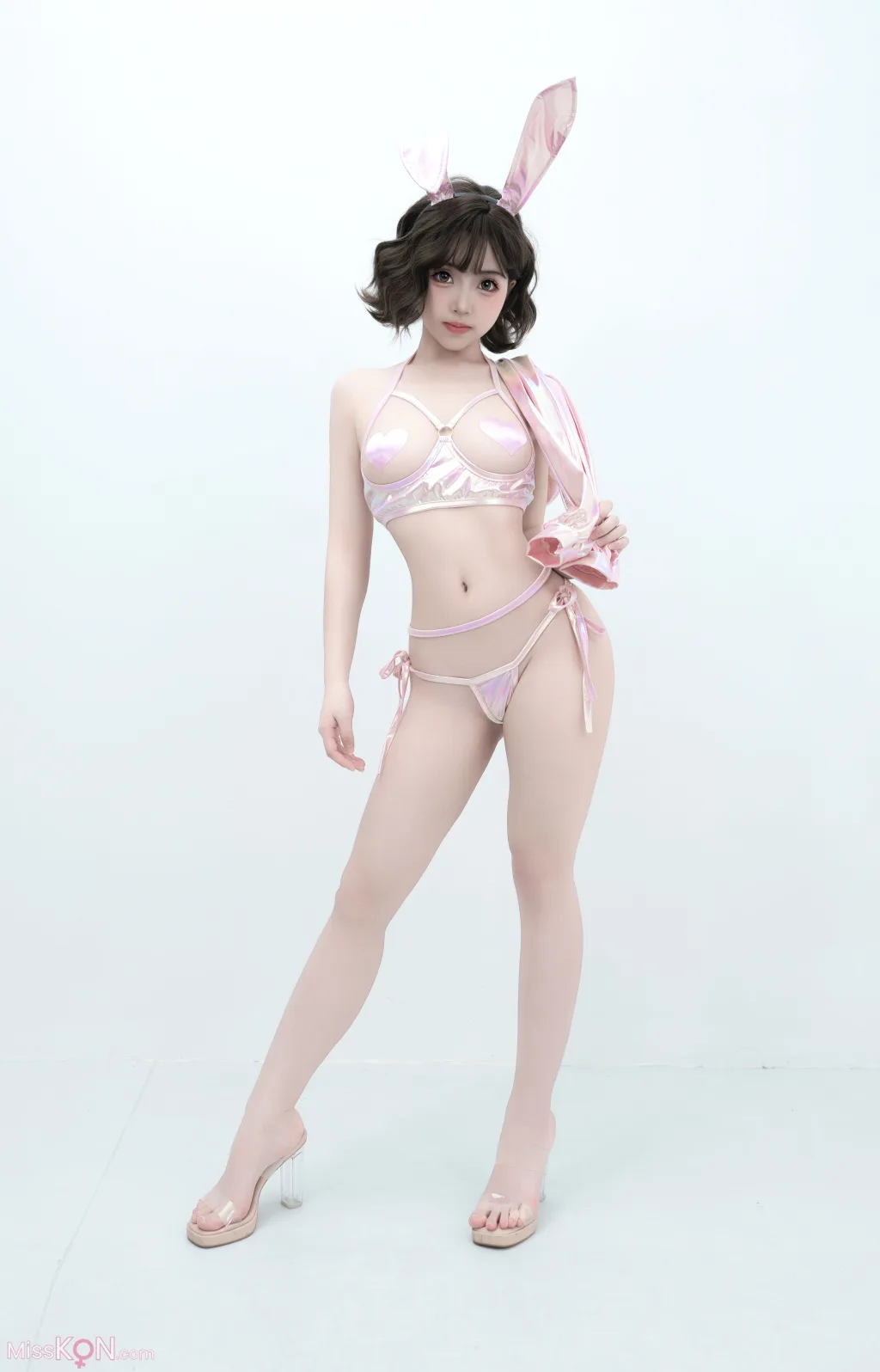 Coser@Bangni邦尼: 粉色兔兔 (102 photos)