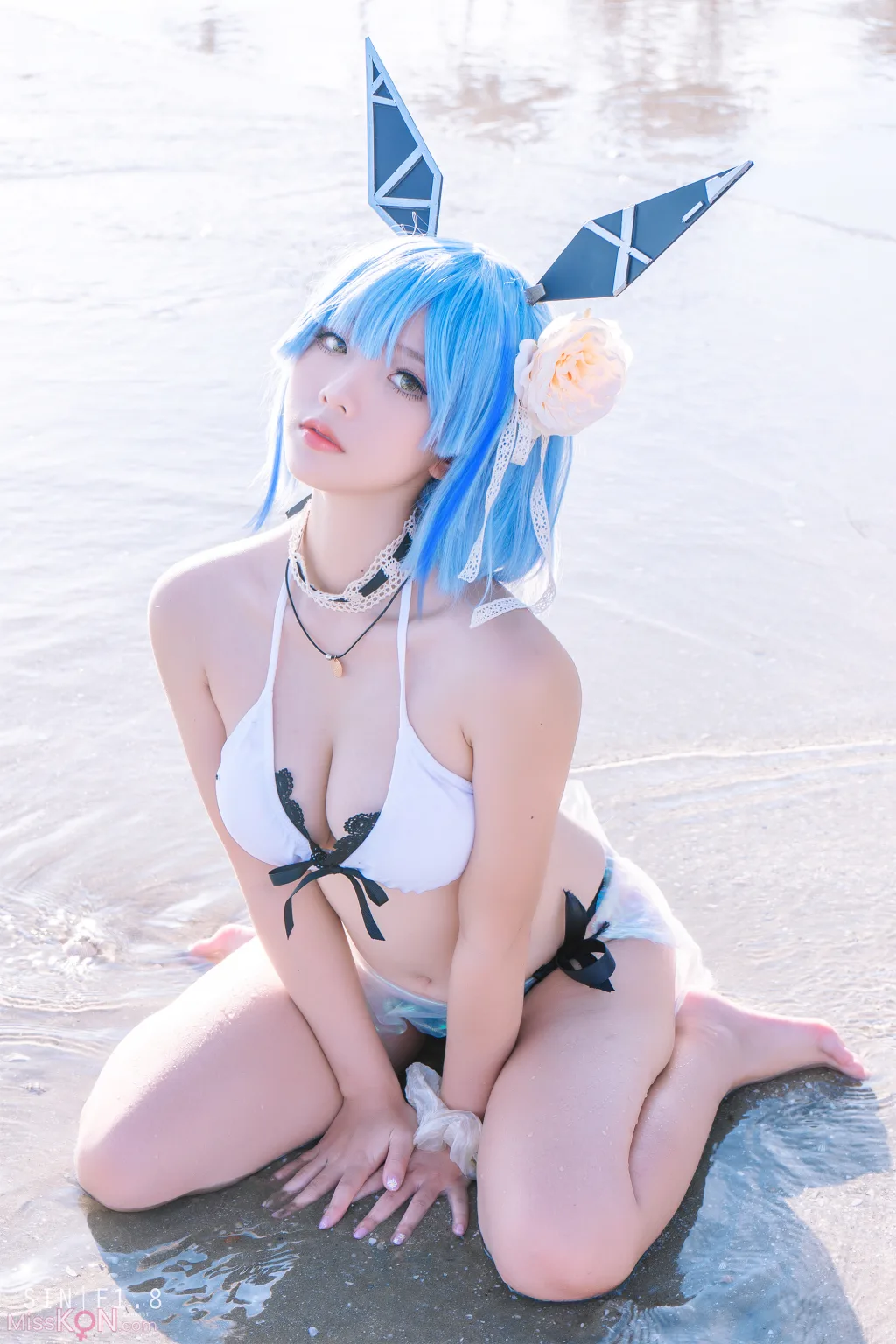 Coser@Messie Huang: Gascogne Swimsuit (20 photos)