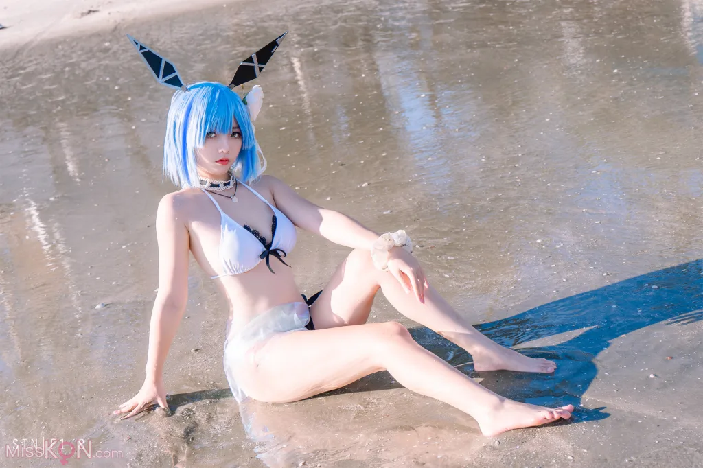 Coser@Messie Huang: Gascogne Swimsuit (20 photos)