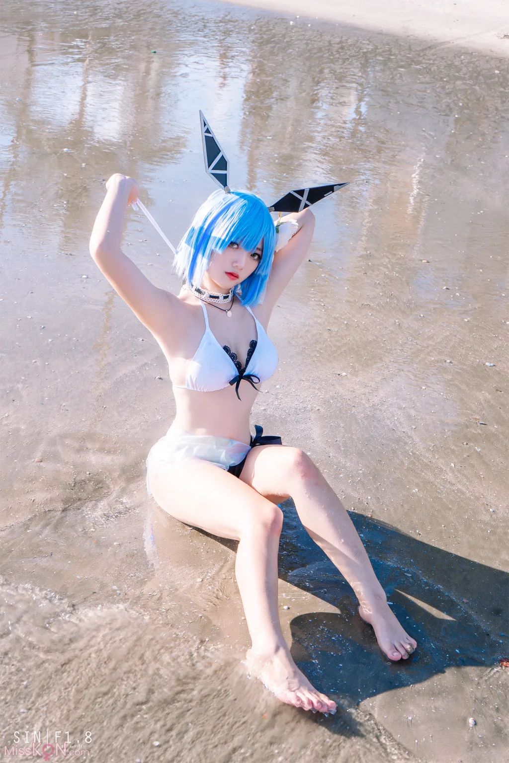 Coser@Messie Huang: Gascogne Swimsuit (20 photos)