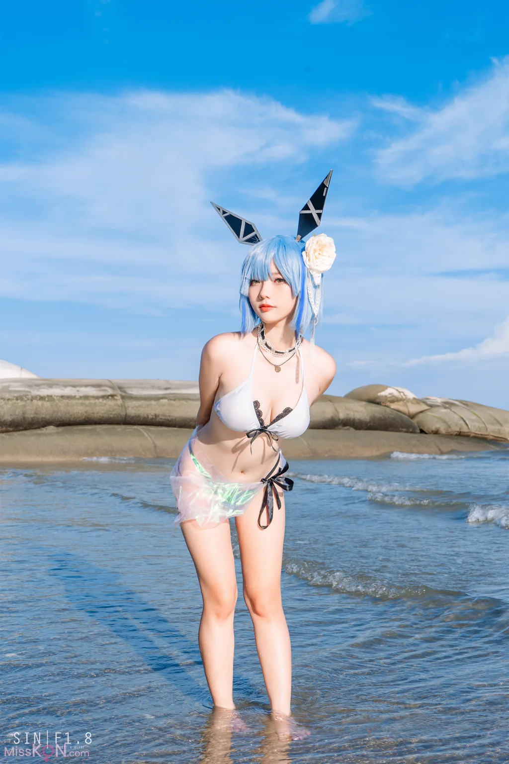 Coser@Messie Huang: Gascogne Swimsuit (20 photos)