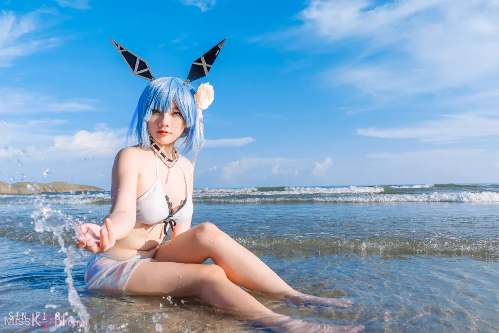 Coser@Messie Huang: Gascogne Swimsuit (20 photos)