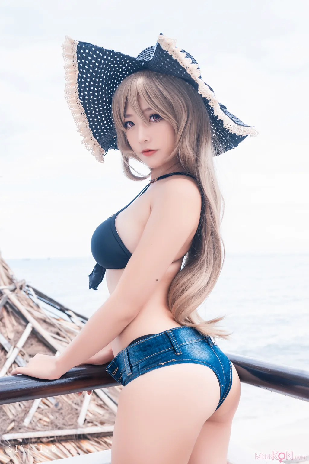 Coser@Messie Huang: Jean Bart Swimsuit (20 photos)