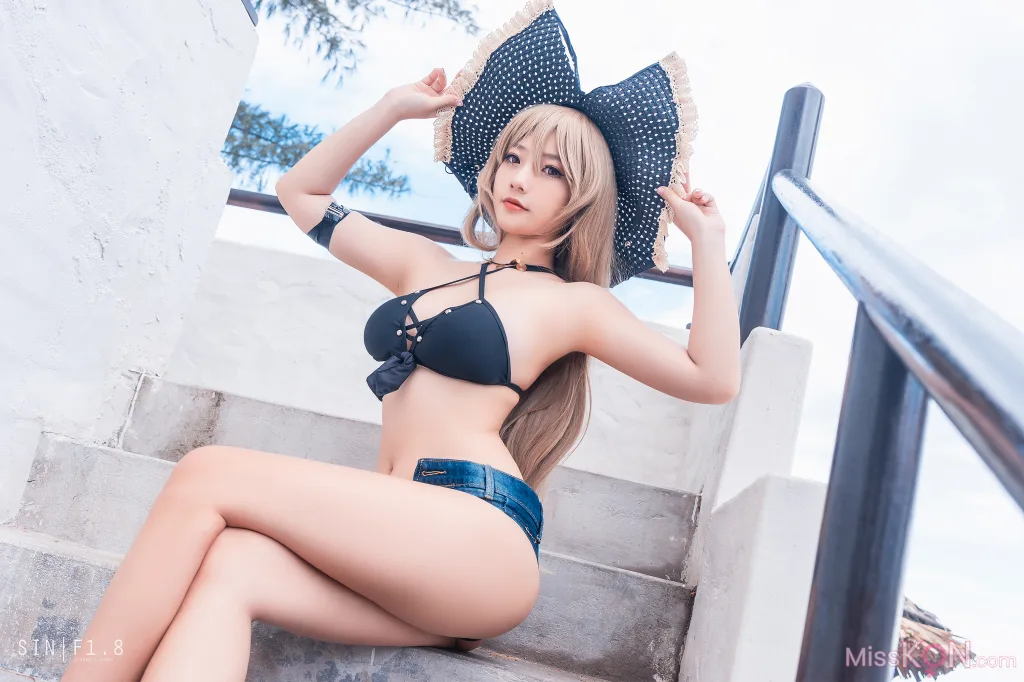 Coser@Messie Huang: Jean Bart Swimsuit (20 photos)
