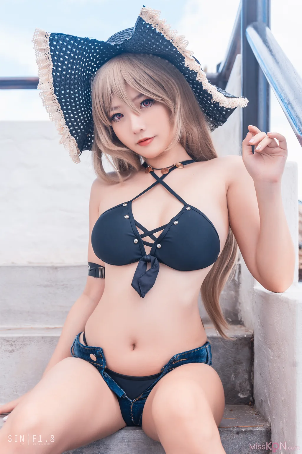 Coser@Messie Huang: Jean Bart Swimsuit (20 photos)