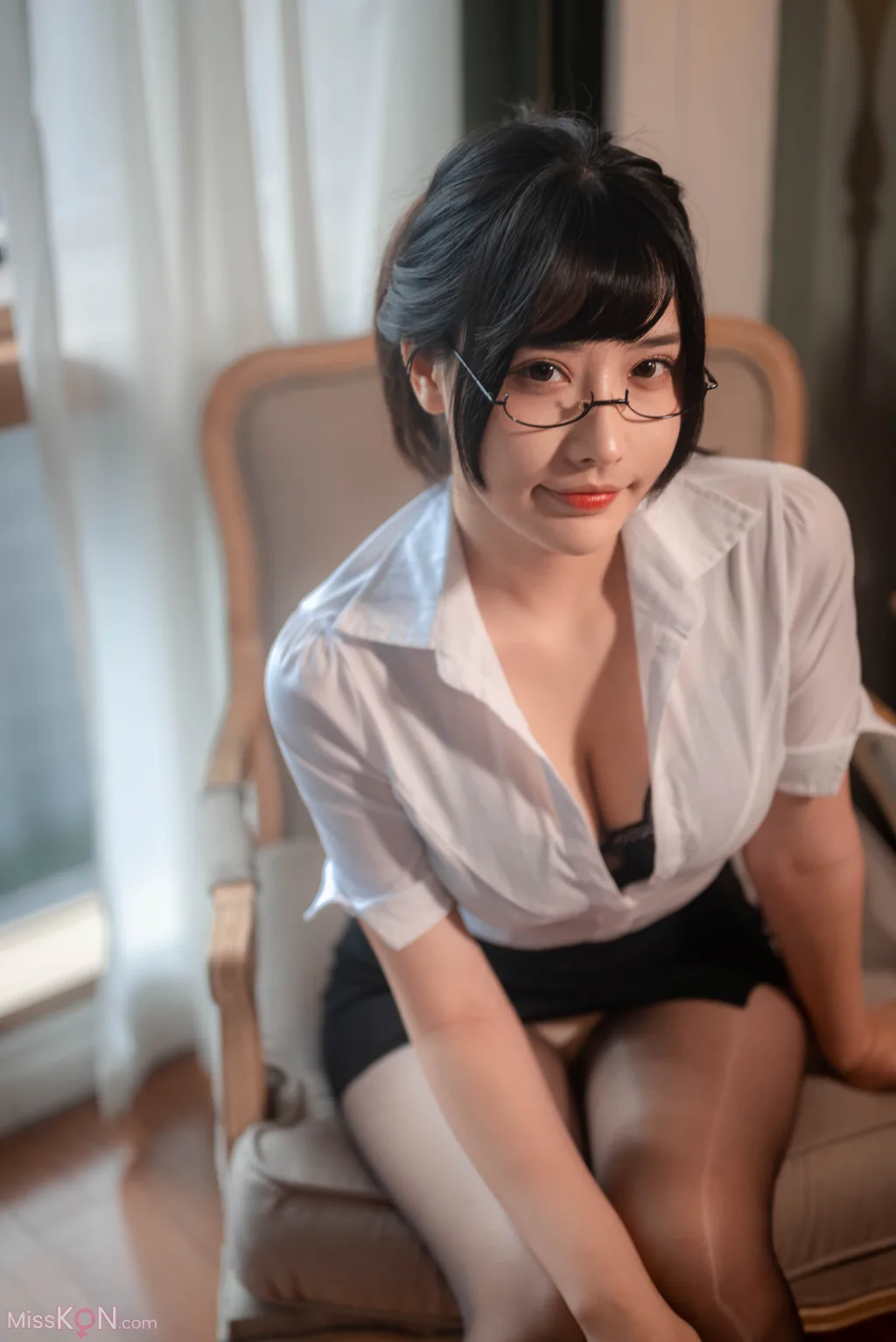 Coser@糖果果Candy: 室内OL (102 photos)
