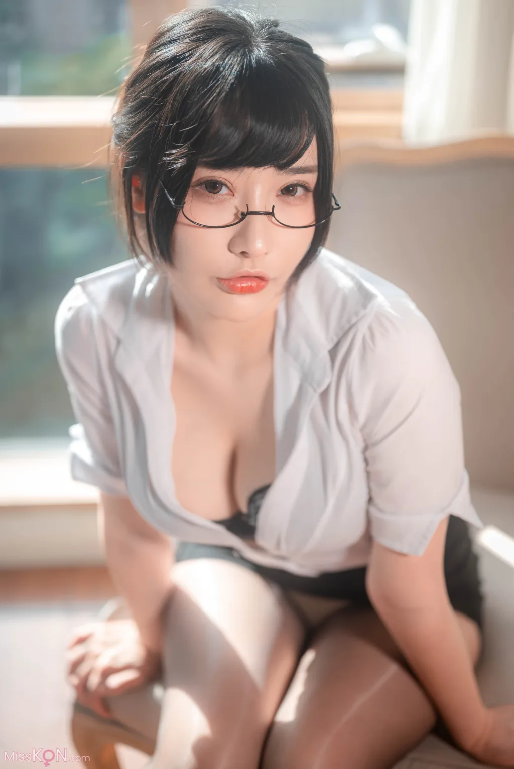 Coser@糖果果Candy: 室内OL (102 photos)
