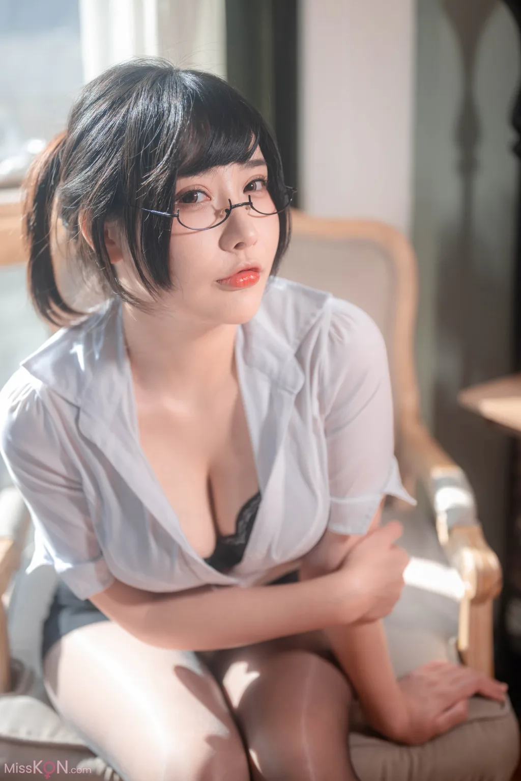 Coser@糖果果Candy: 室内OL (102 photos)