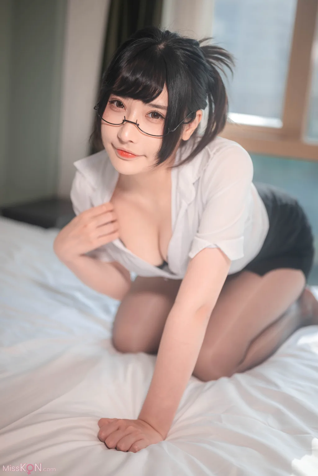 Coser@糖果果Candy: 室内OL (102 photos)
