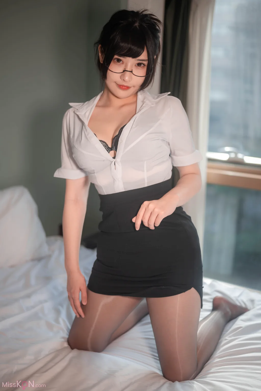 Coser@糖果果Candy: 室内OL (102 photos)