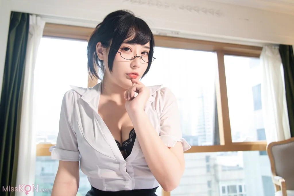 Coser@糖果果Candy: 室内OL (102 photos)