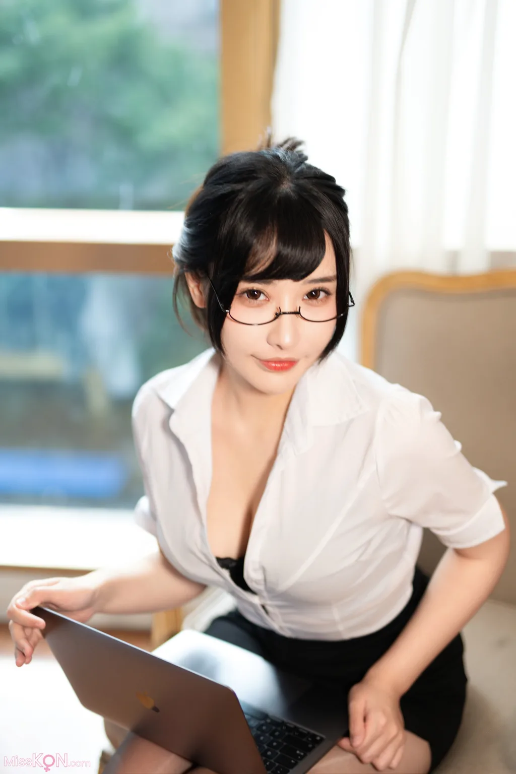 Coser@糖果果Candy: 室内OL (102 photos)