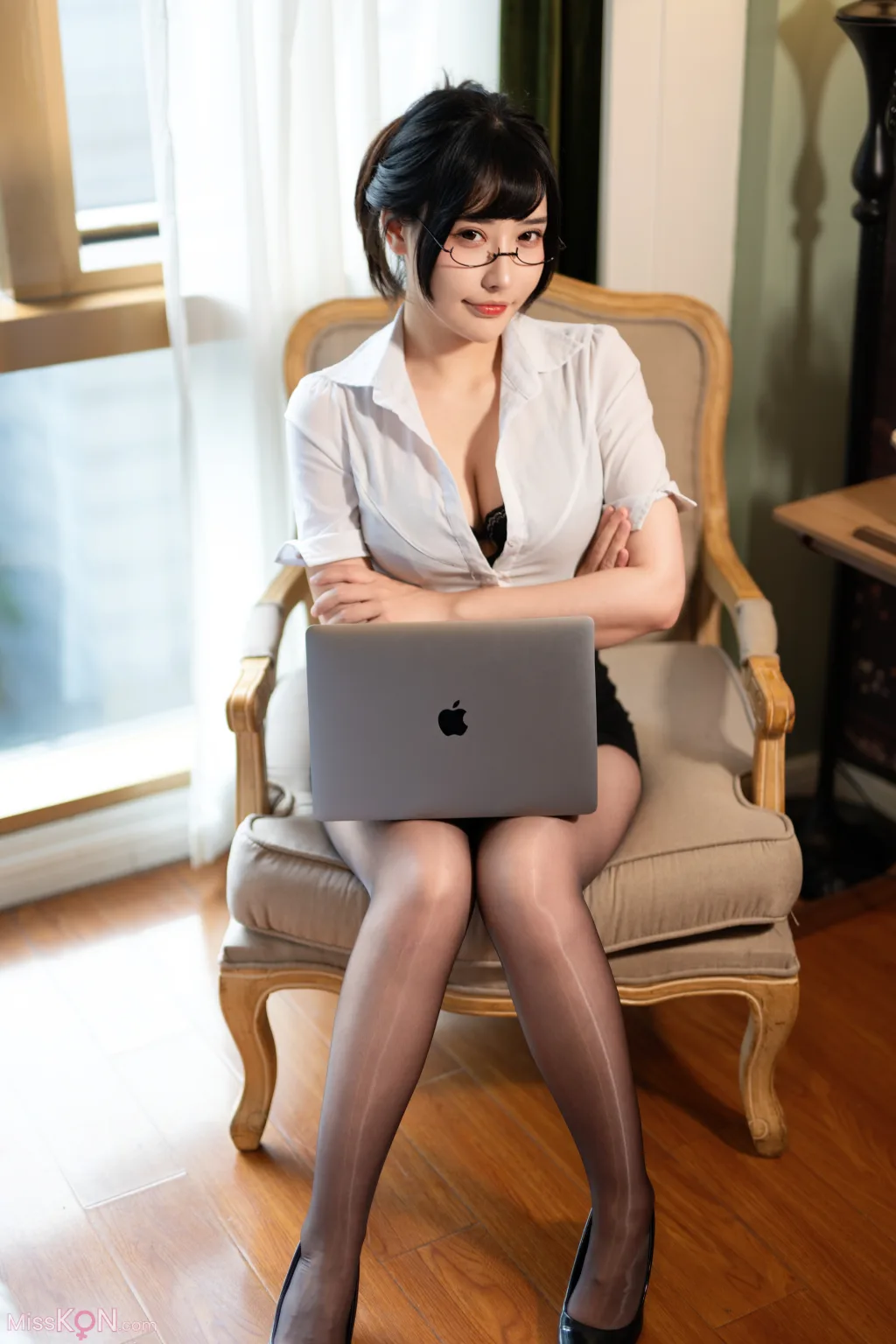 Coser@糖果果Candy: 室内OL (102 photos)