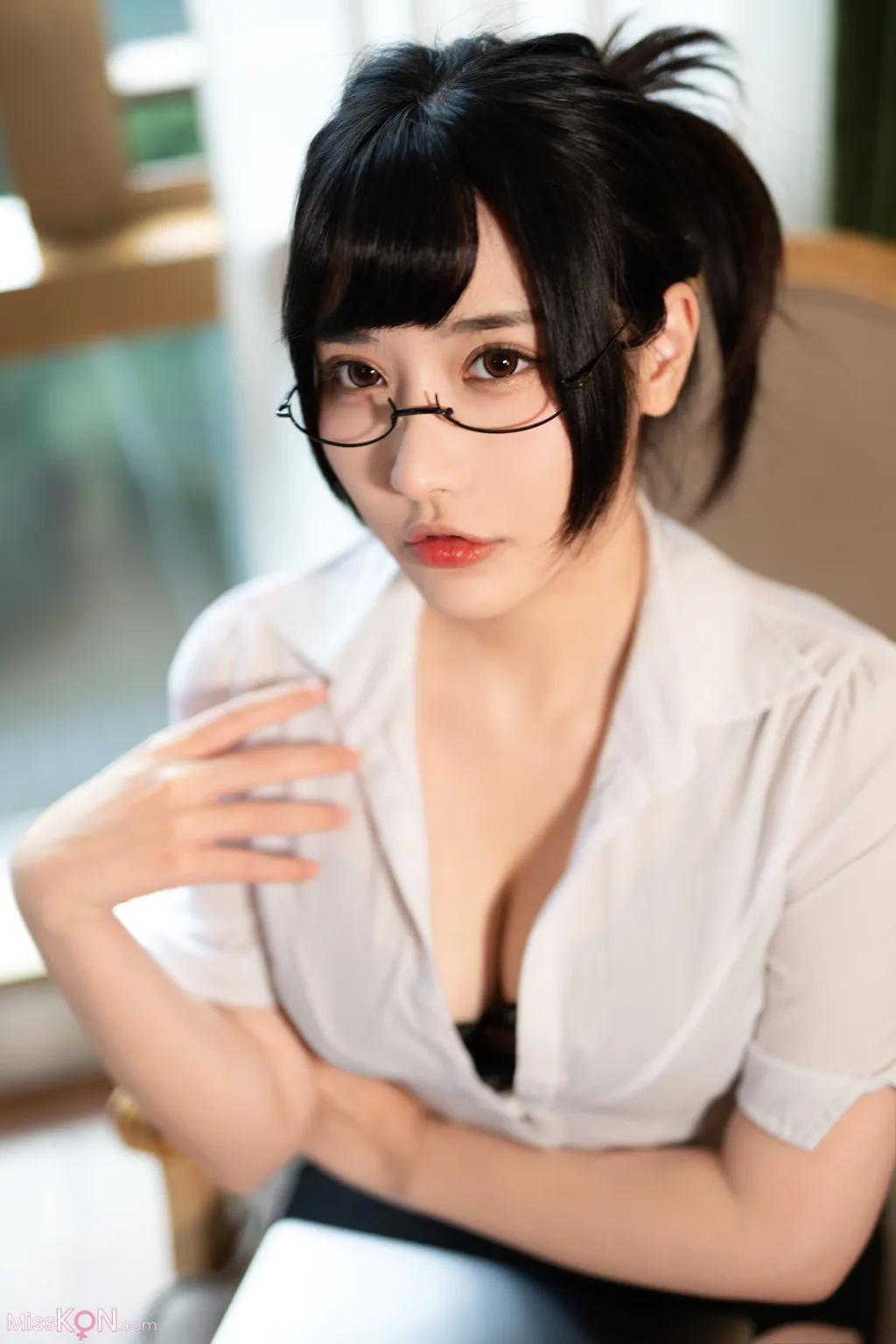 Coser@糖果果Candy: 室内OL (102 photos)