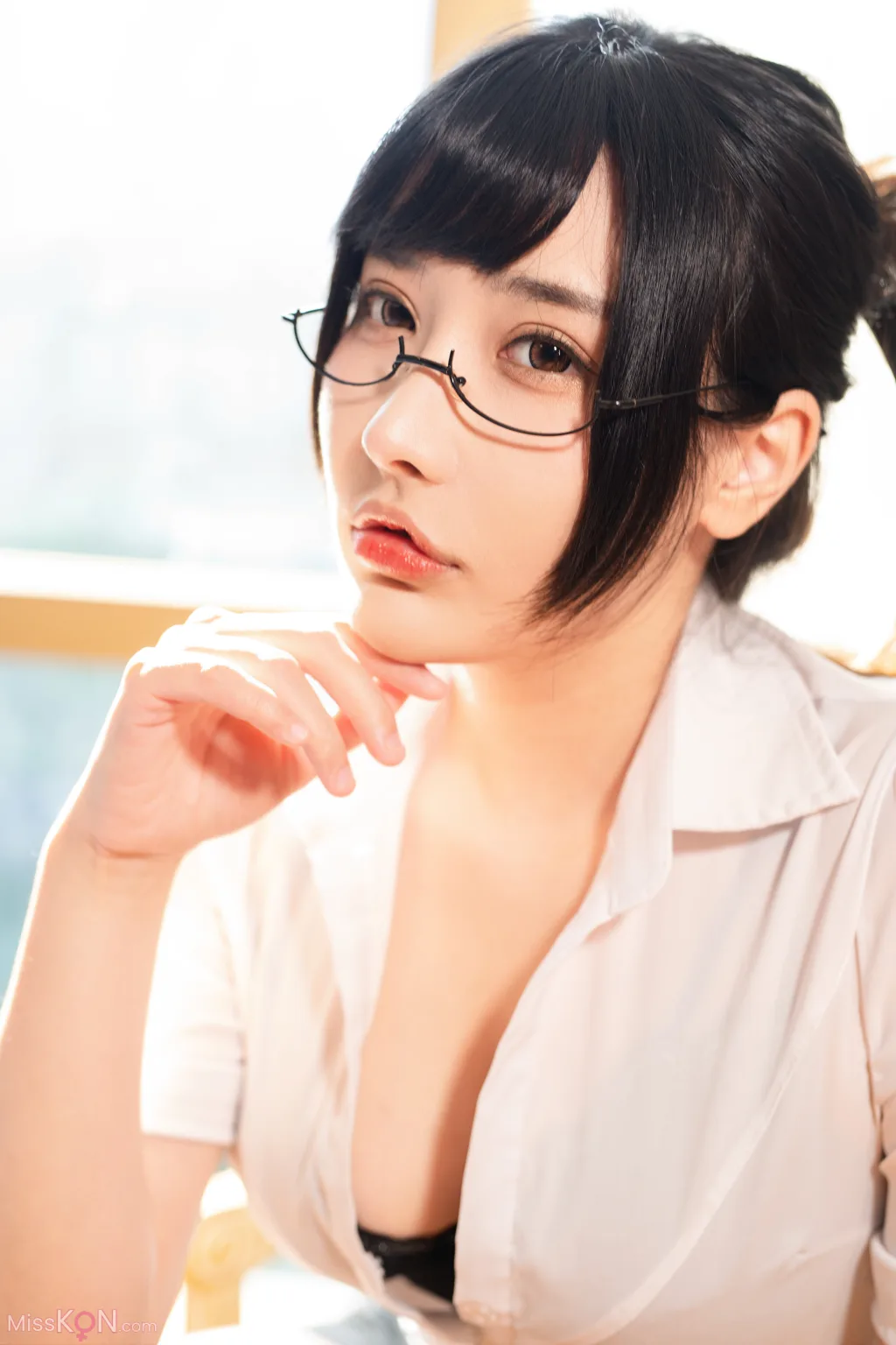 Coser@糖果果Candy: 室内OL (102 photos)