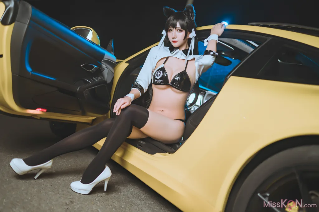 Coser@masaki雅祈: 碧蓝航线-赛车爱宕 (23 photos)