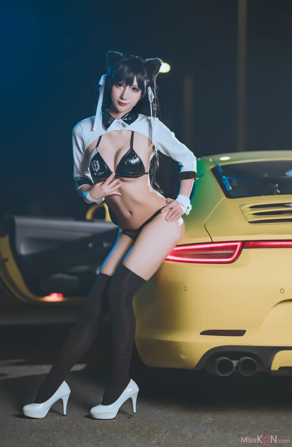 Coser@masaki雅祈: 碧蓝航线-赛车爱宕 (23 photos)
