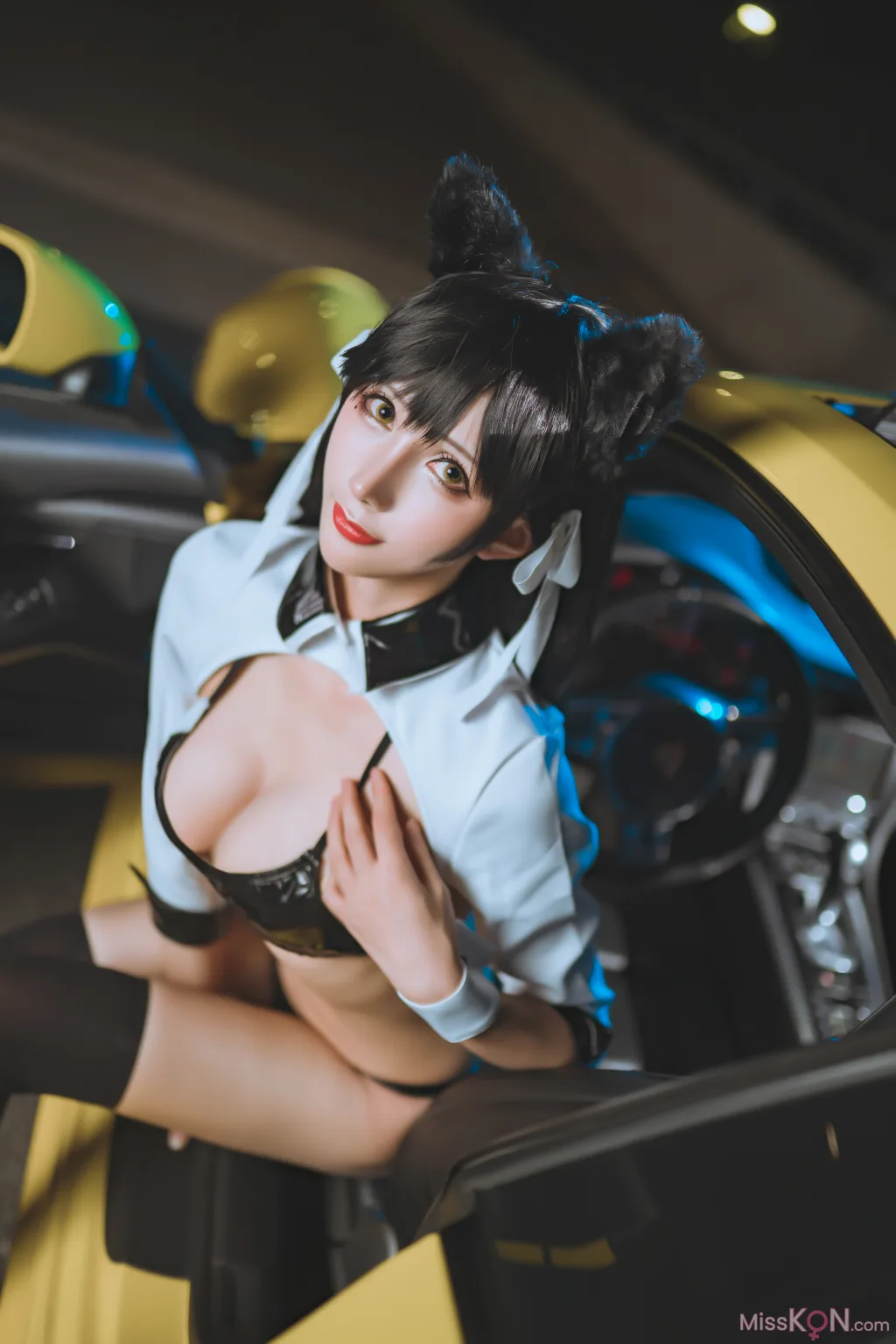 Coser@masaki雅祈: 碧蓝航线-赛车爱宕 (23 photos)
