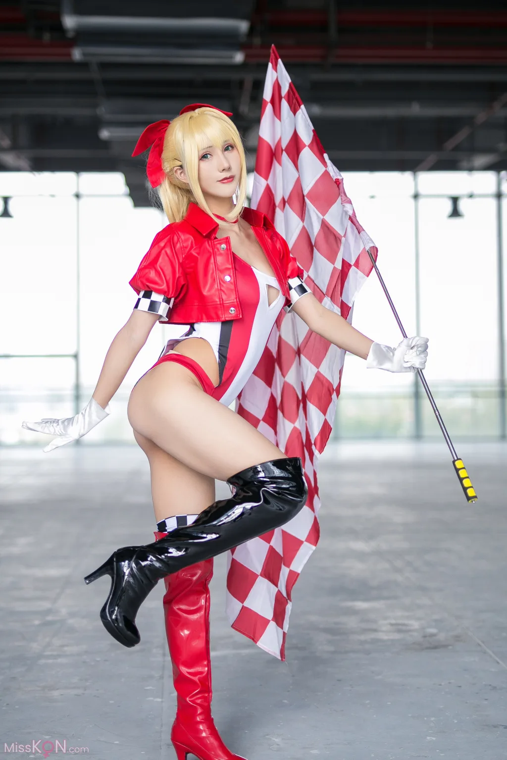 Coser@masaki雅祈: Nero Claudius Race Queen (49 photos)