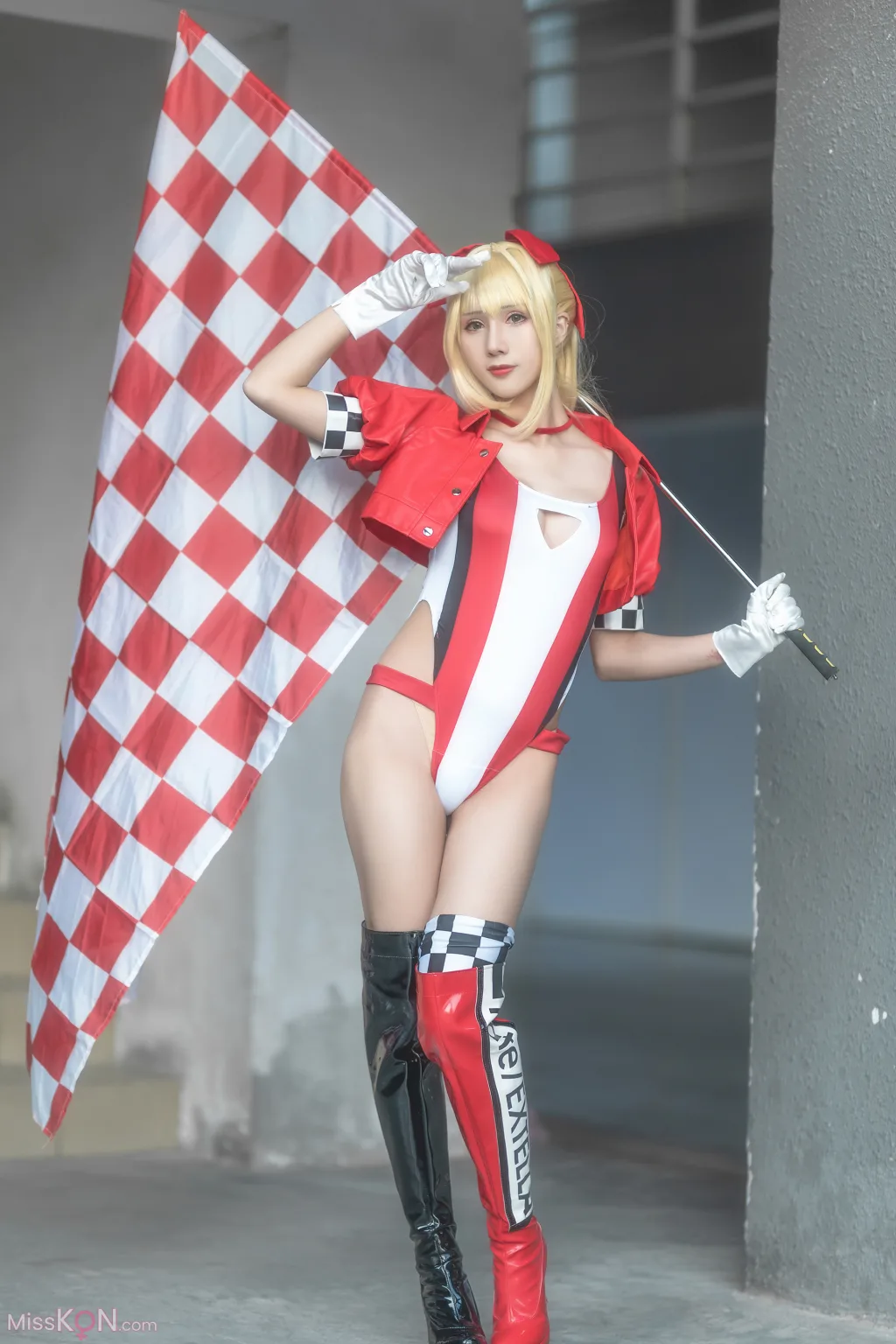 Coser@masaki雅祈: Nero Claudius Race Queen (49 photos)
