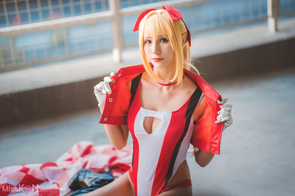 Coser@masaki雅祈: Nero Claudius Race Queen (49 photos)