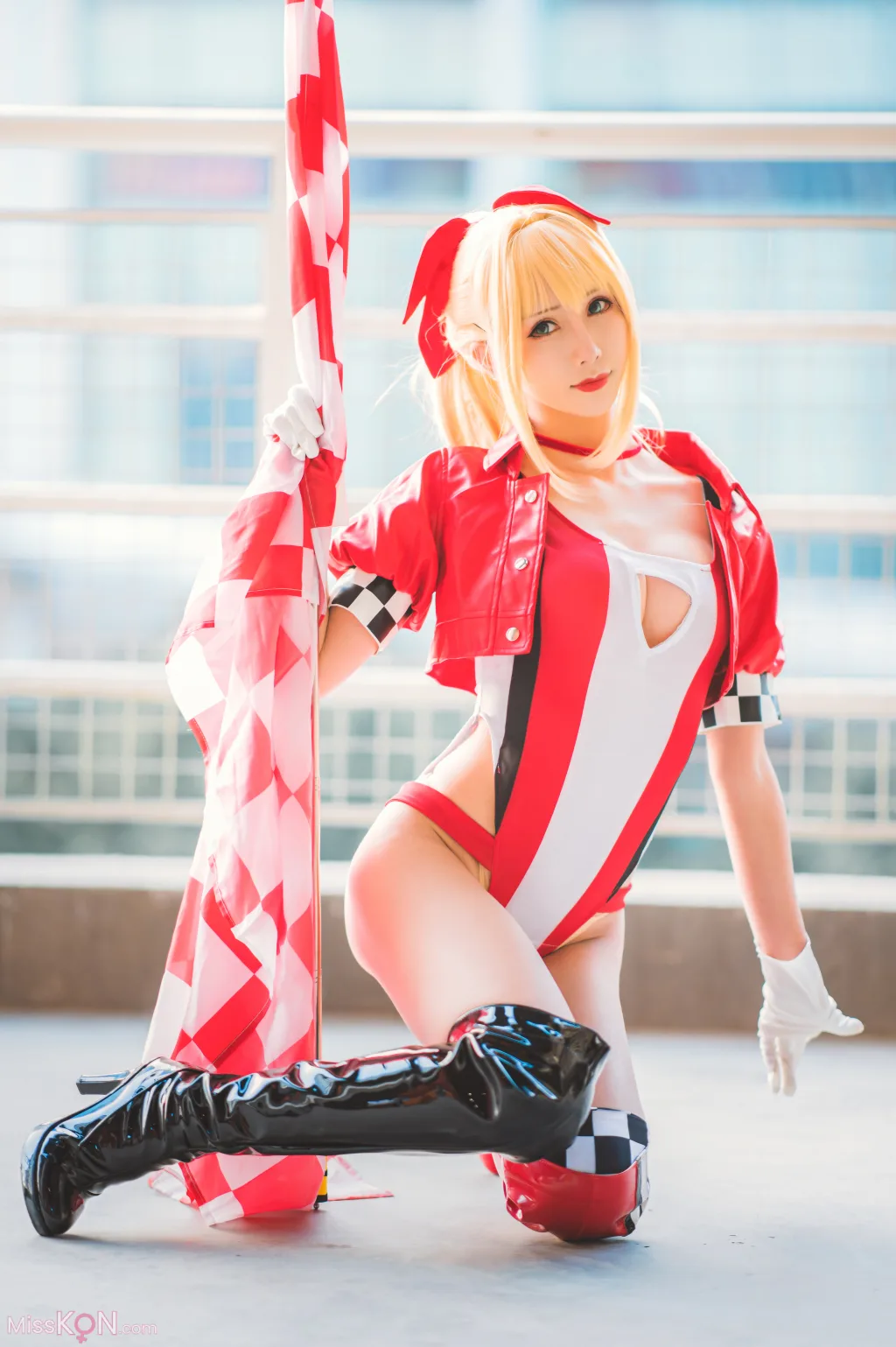 Coser@masaki雅祈: Nero Claudius Race Queen (49 photos)