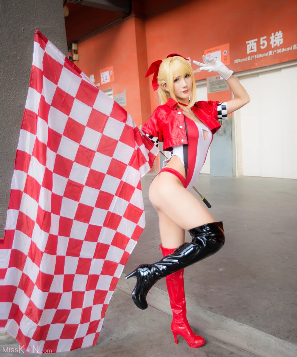 Coser@masaki雅祈: Nero Claudius Race Queen (49 photos)