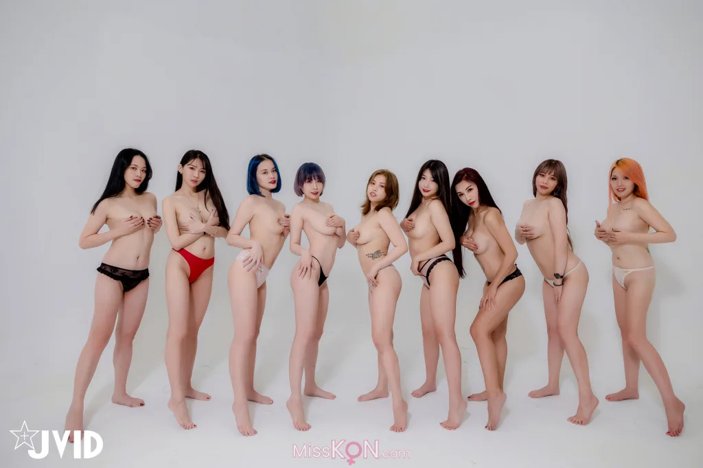 [JVID] 【PureBeauty周年特別企劃】夢幻24人大亂交年度大感謝祭超長大亂鬥影片記得解鎖 (145 photos )