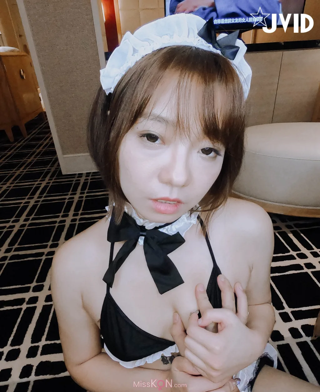 [JVID] 雅捷: 四點全開❤️性玩物美尻鐘點女僕淫穴爆表 (216 photos )
