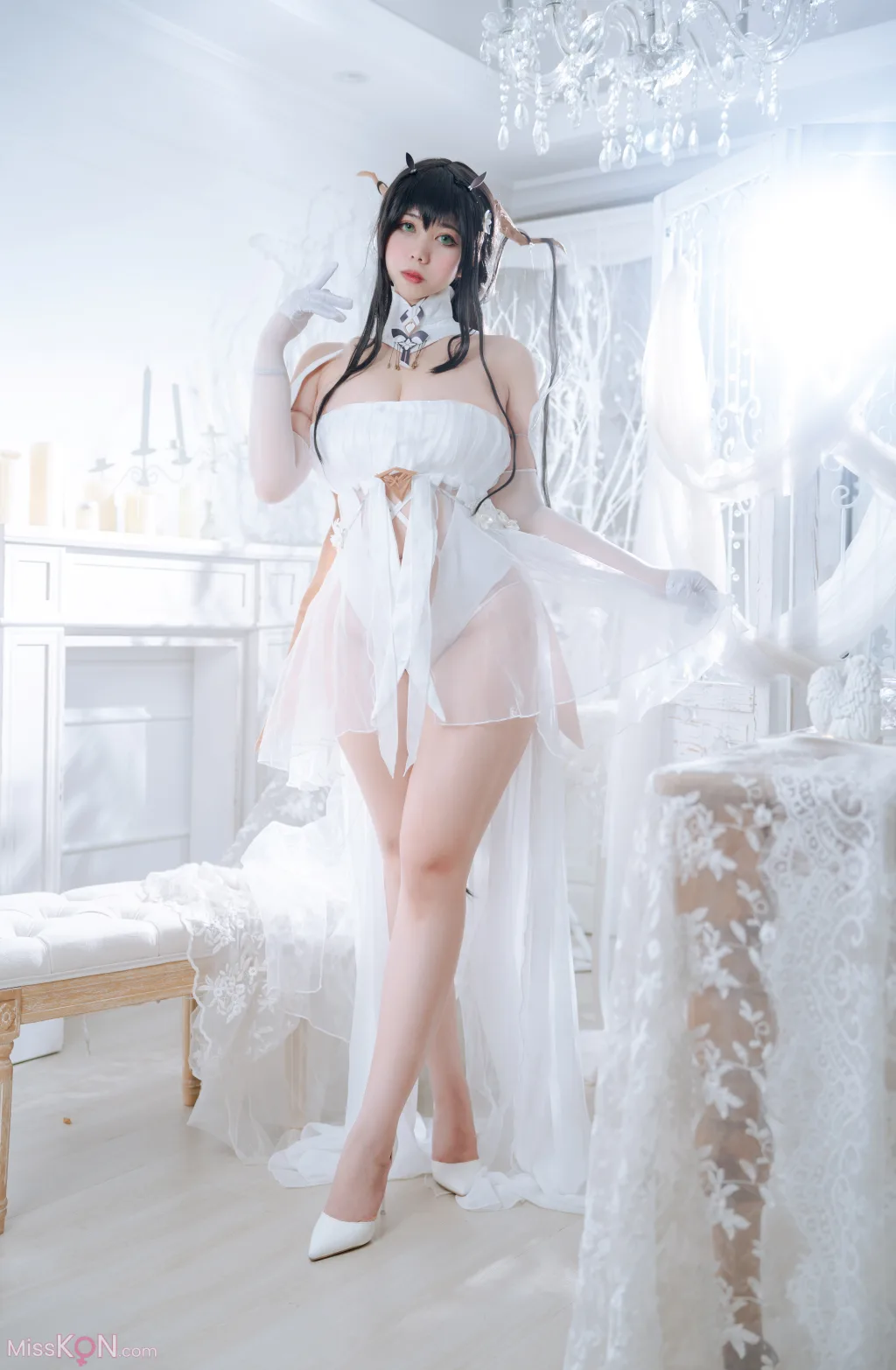 Coser@魅瞳Meroko: 碧蓝航线 不挠 (53 photos)