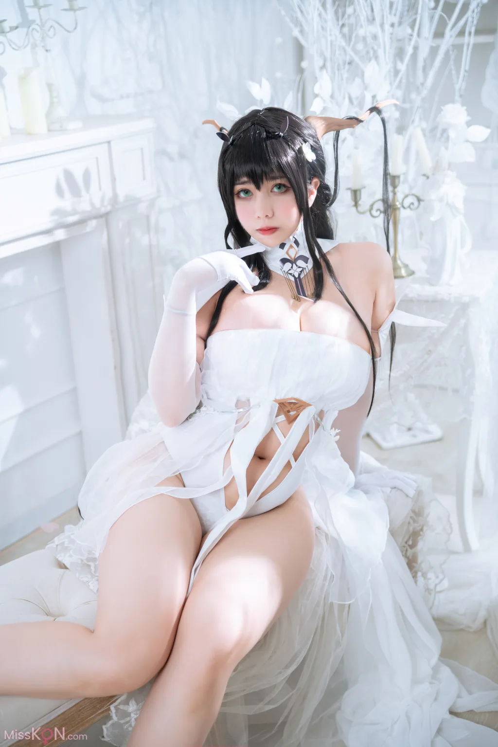 Coser@魅瞳Meroko: 碧蓝航线 不挠 (53 photos)