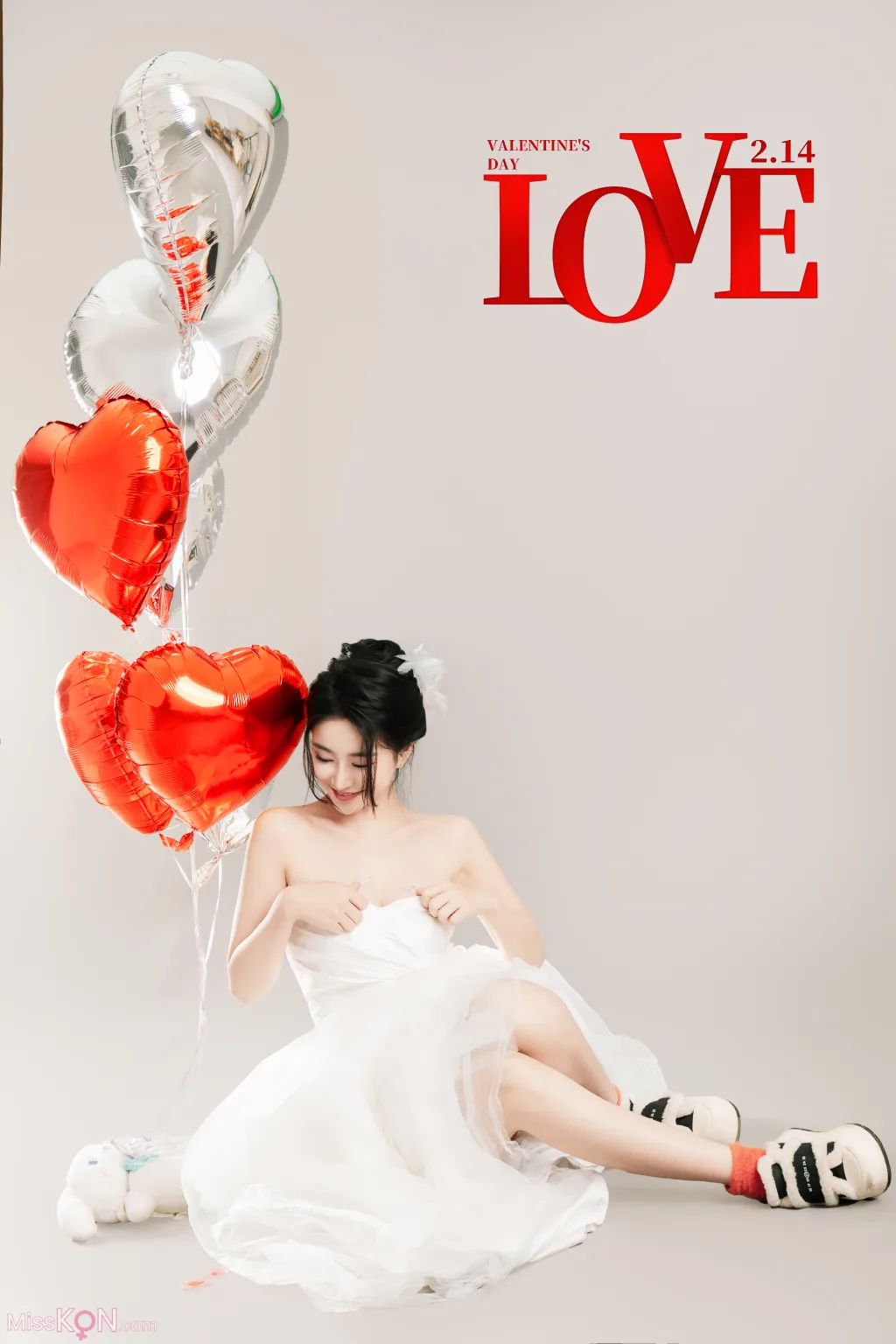 Coser@年年Nnian: LOVE 情人节特别篇 (80 photos)
