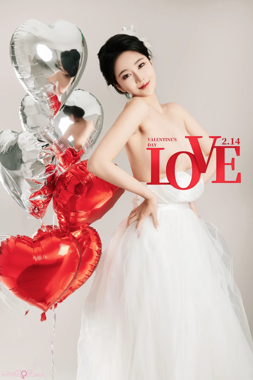 Coser@年年Nnian: LOVE 情人节特别篇 (80 photos)