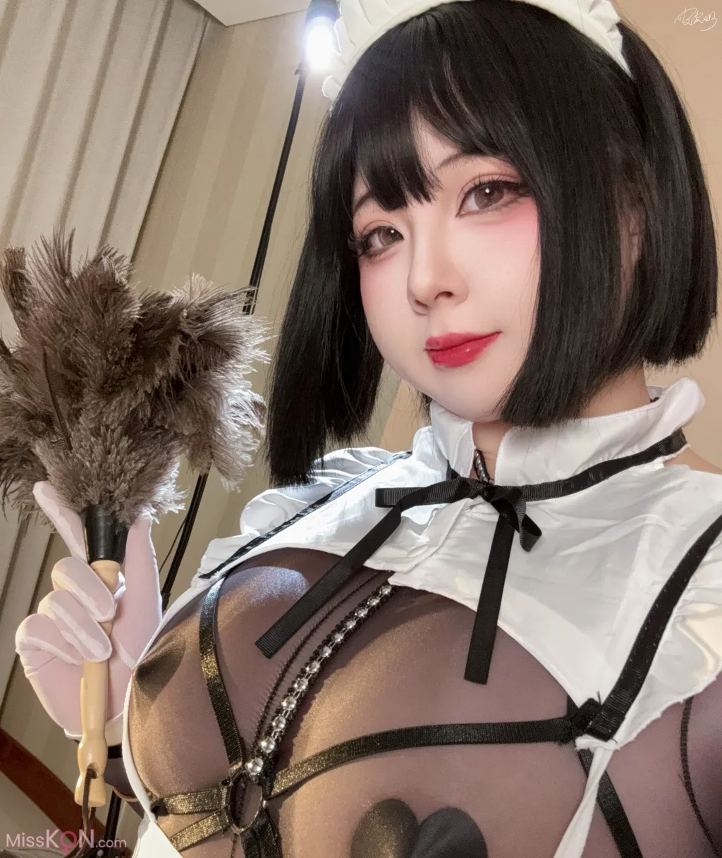 Coser@皮皮奶可可爱了啦: 女仆自摄 (60 photos)