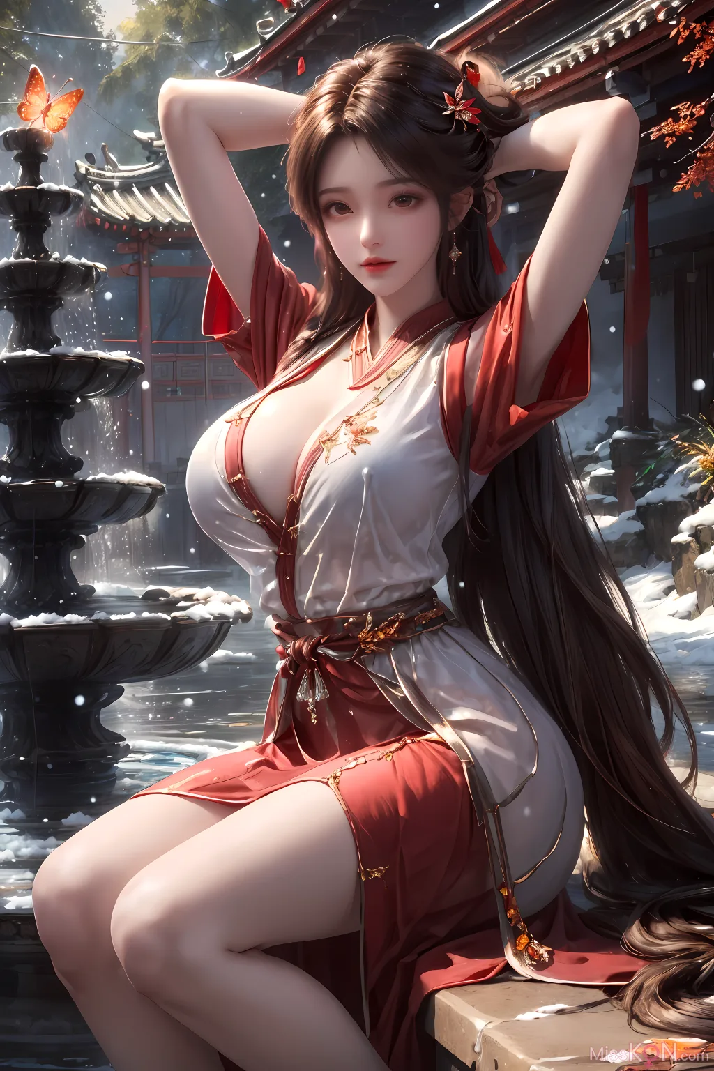 [AI Generated] 完美世界-火灵儿 火桑女 (123 photos)