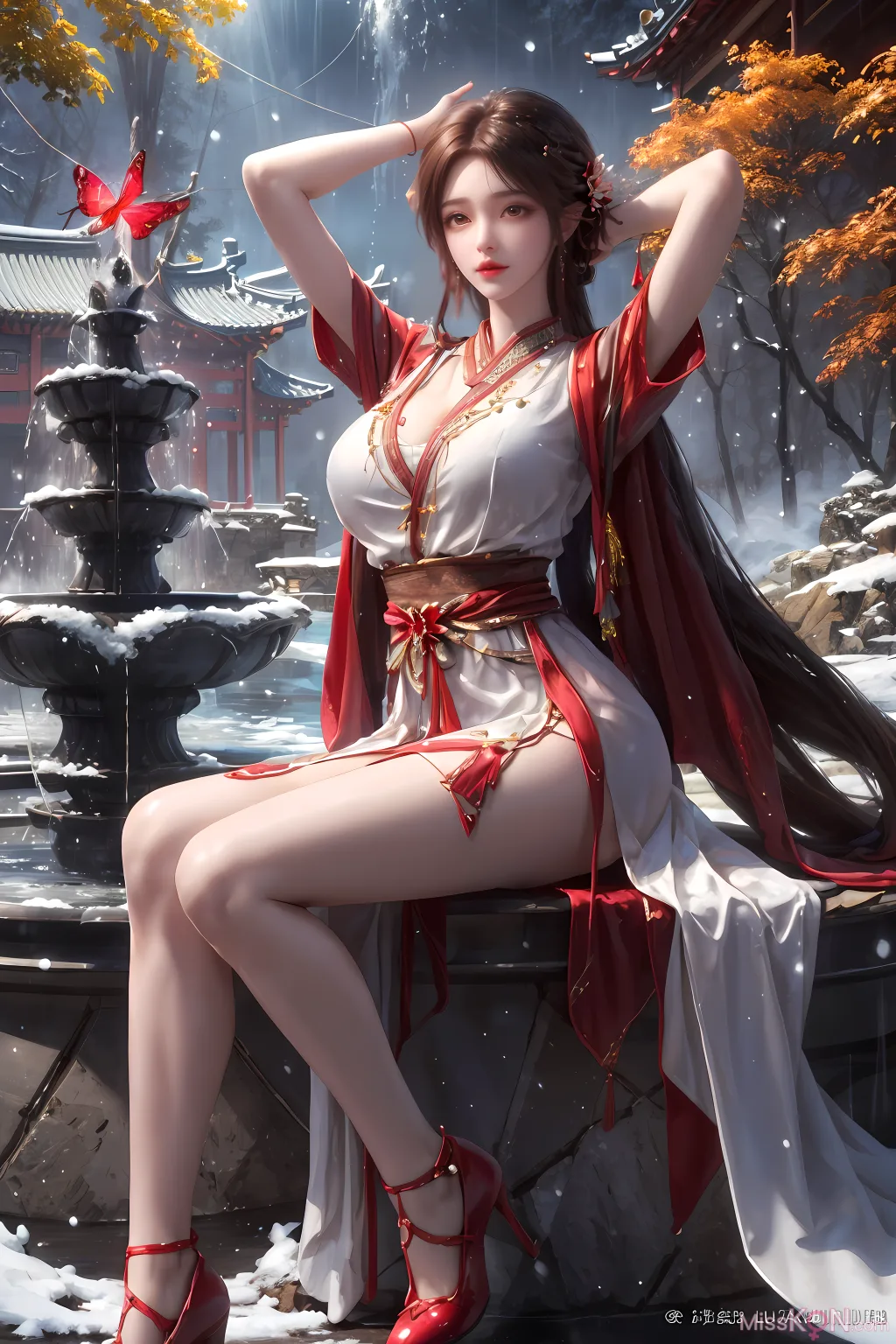 [AI Generated] 完美世界-火灵儿 火桑女 (123 photos)