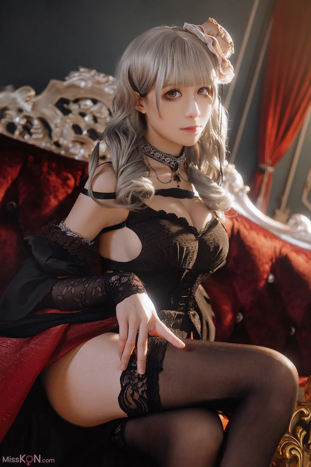 Coser@Tomoyo酱: 碧蓝 吕佐夫礼服 (29 photos)