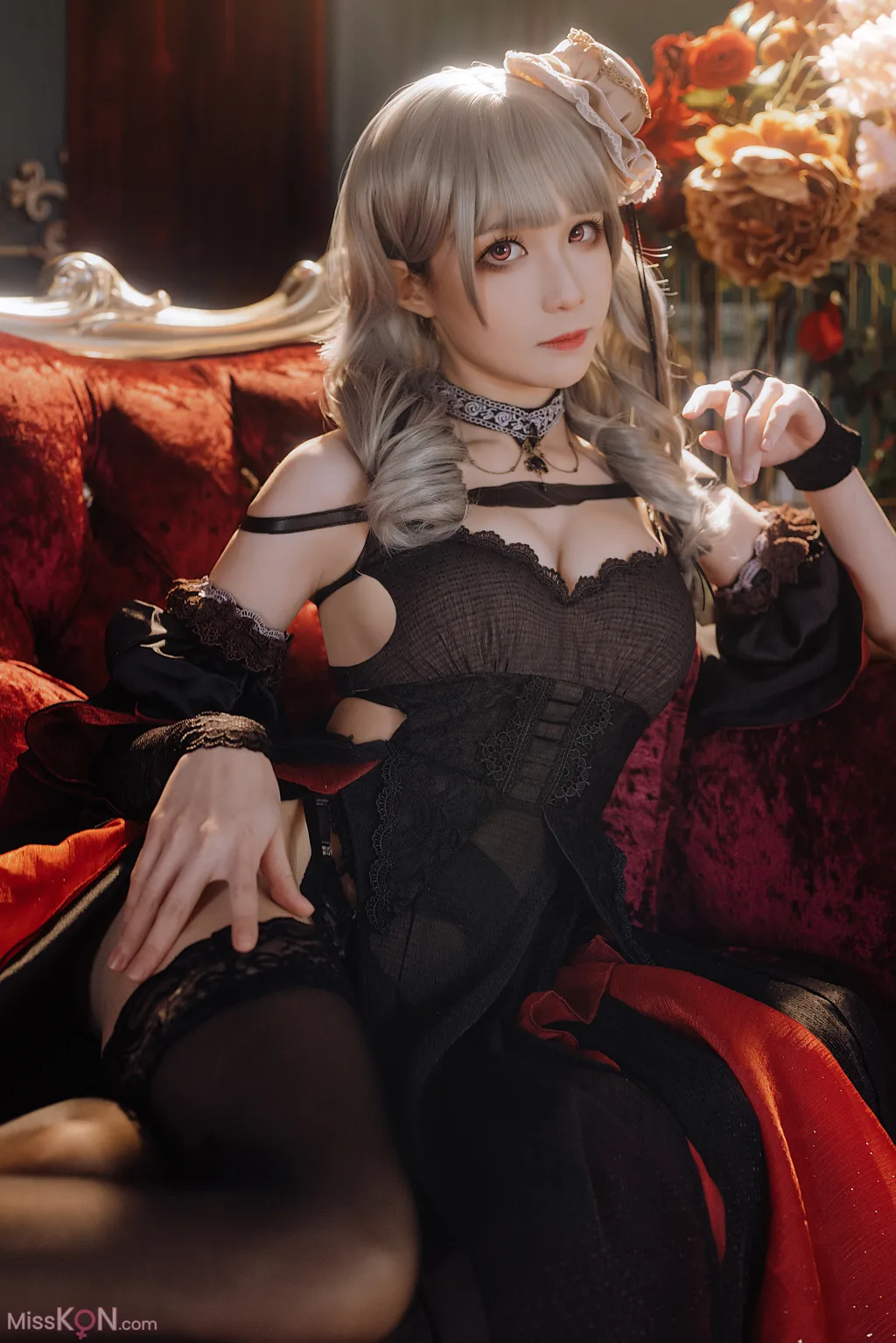 Coser@Tomoyo酱: 碧蓝 吕佐夫礼服 (29 ảnh)