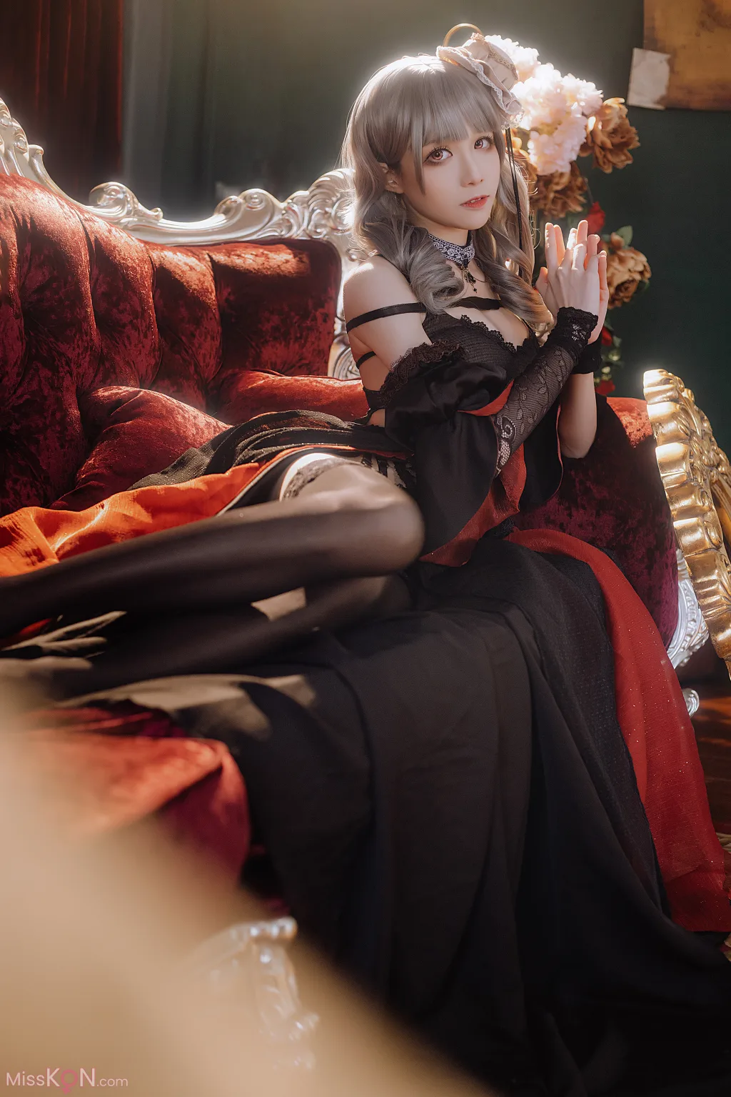 Coser@Tomoyo酱: 碧蓝 吕佐夫礼服 (29 photos)