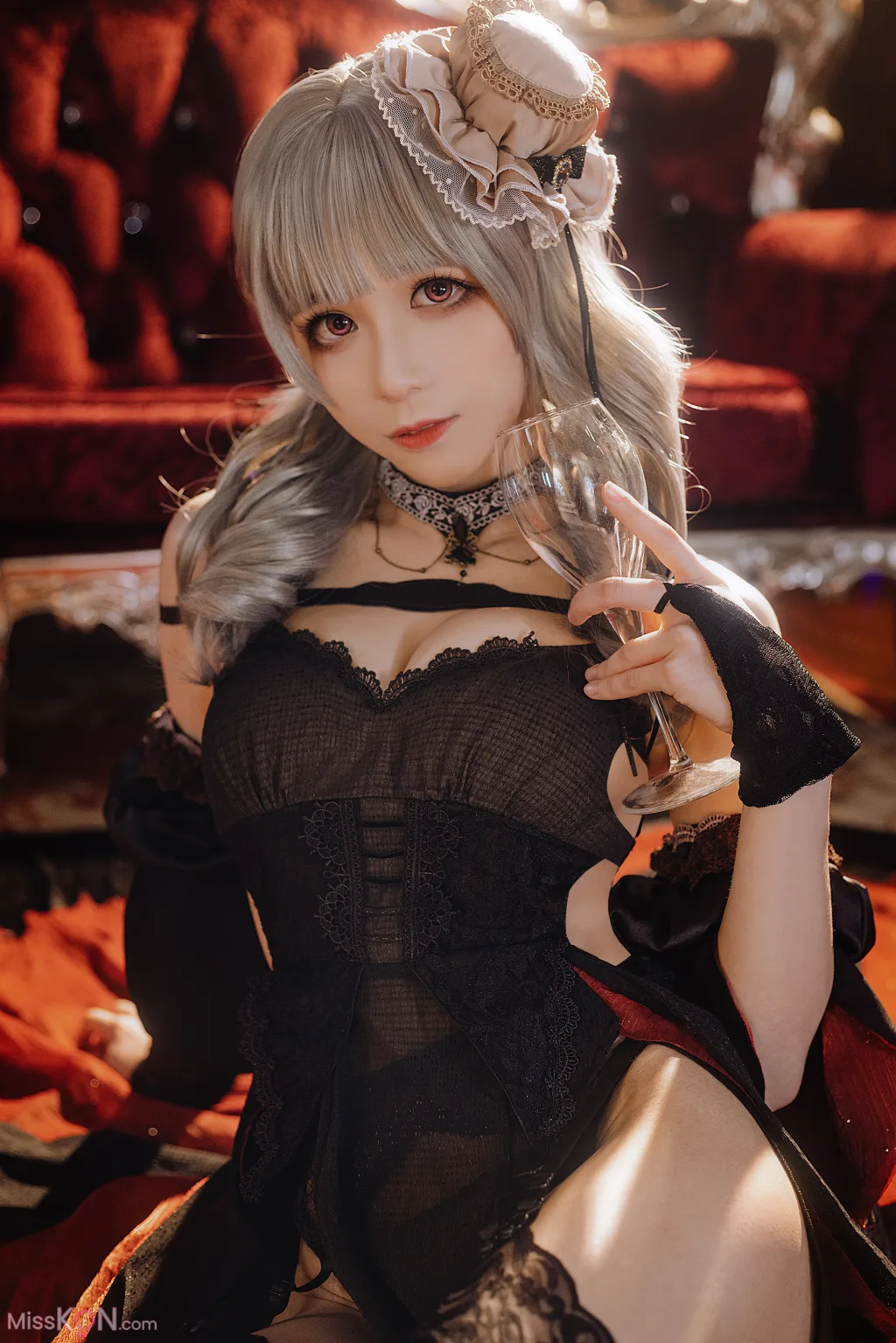 Coser@Tomoyo酱: 碧蓝 吕佐夫礼服 (29 photos)