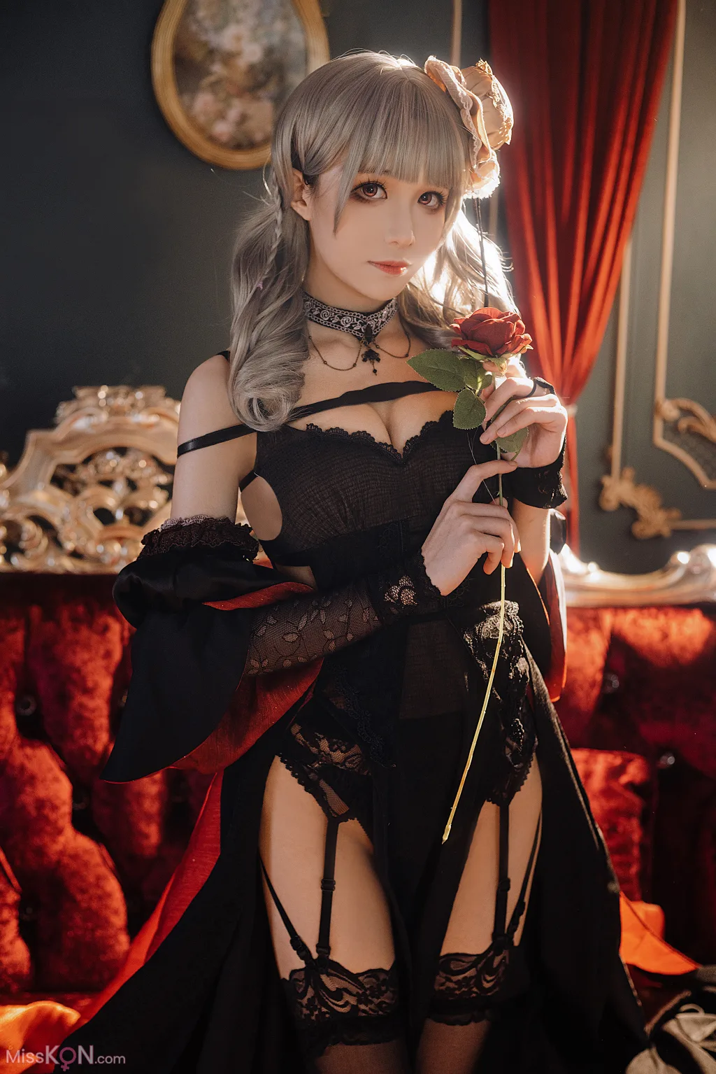 Coser@Tomoyo酱: 碧蓝 吕佐夫礼服 (29 ảnh)