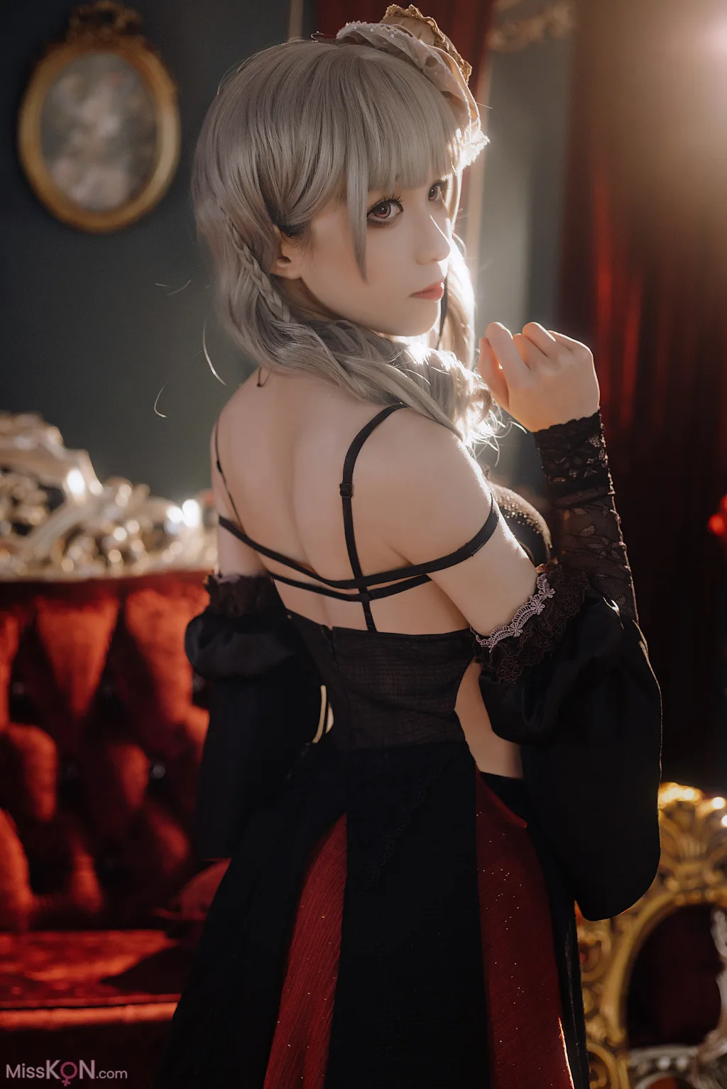 Coser@Tomoyo酱: 碧蓝 吕佐夫礼服 (29 photos)