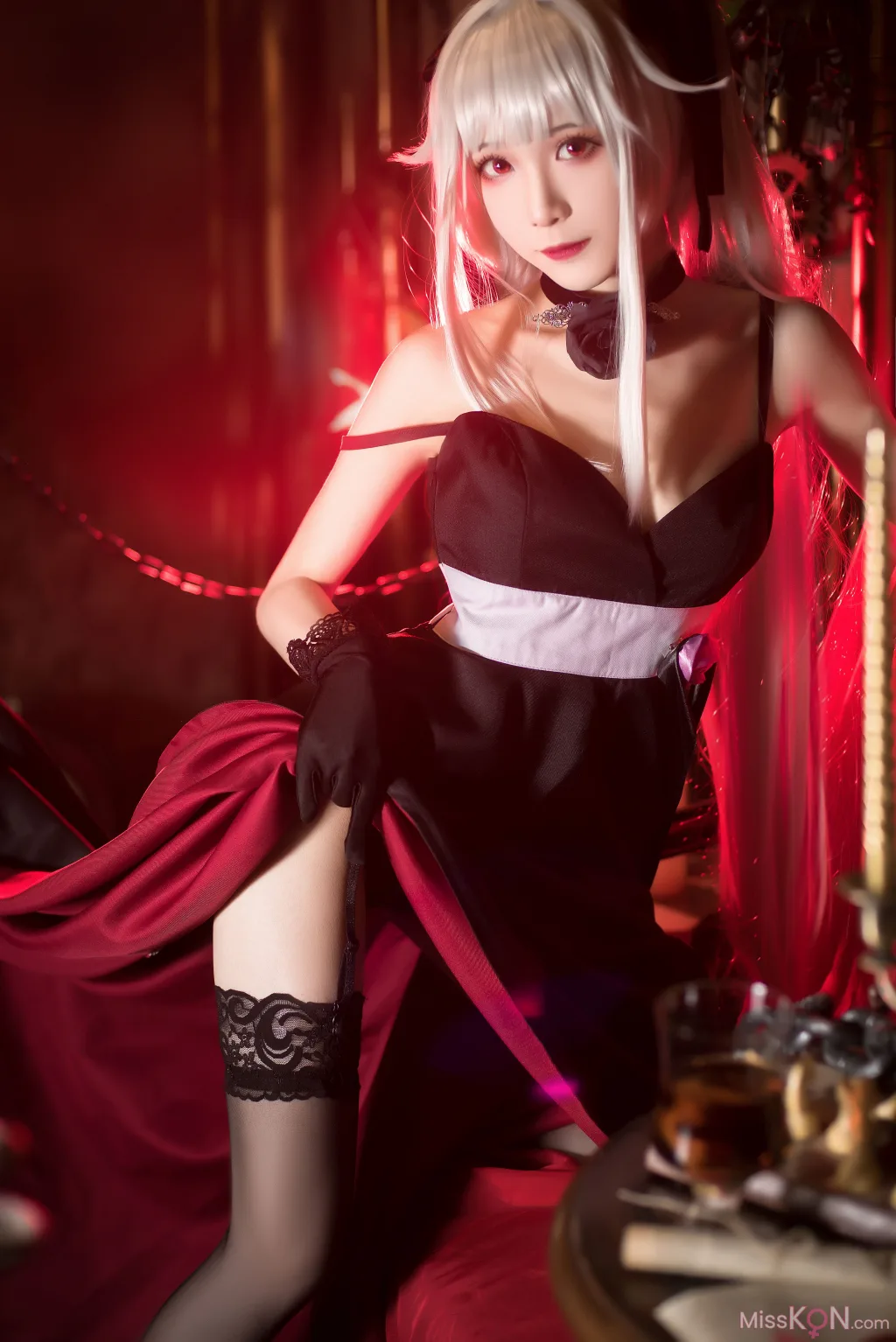 Coser@Tomoyo酱: 雾枝礼服&amp;水着 (30 photos)