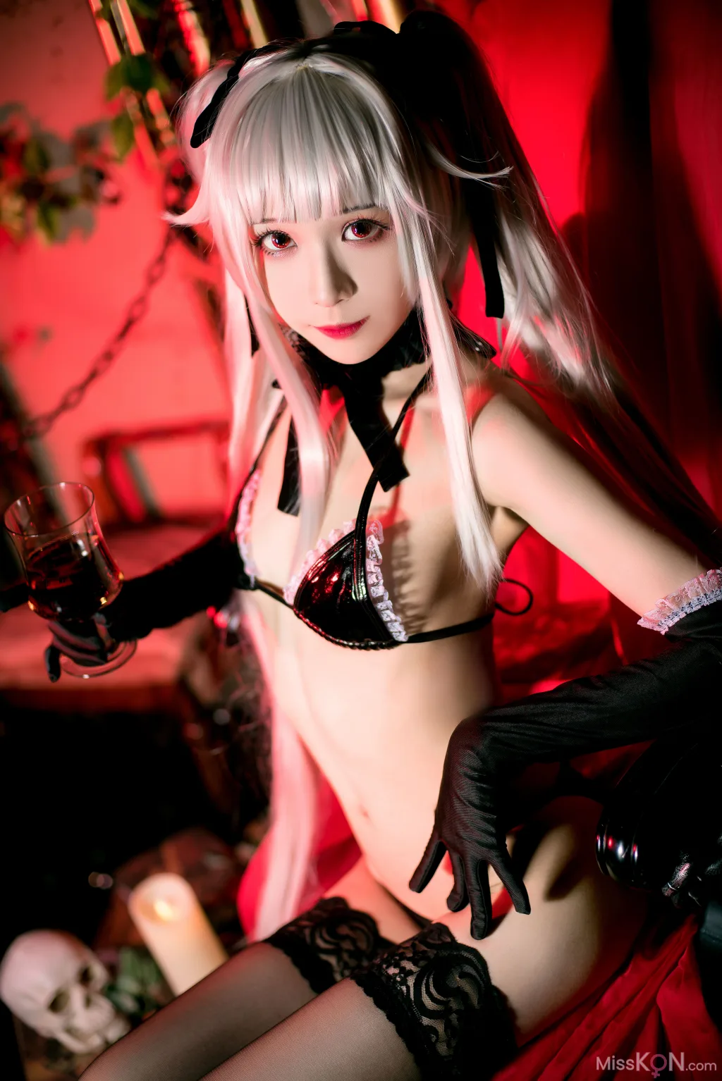 Coser@Tomoyo酱: 雾枝礼服&amp;水着 (30 photos)