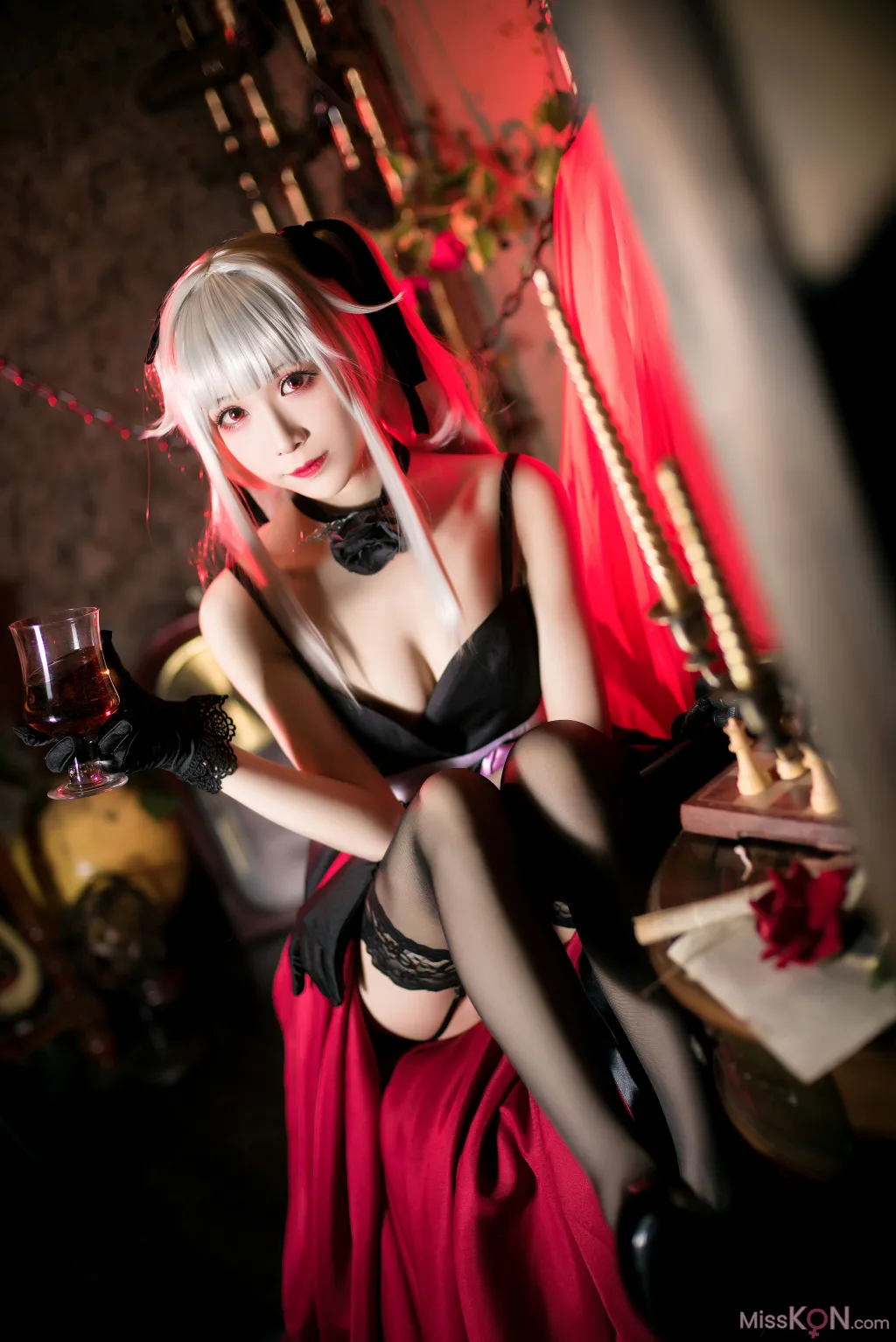 Coser@Tomoyo酱: 雾枝礼服&amp;水着 (30 photos)